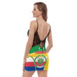 1sttheworld Clothing - Comoros Active Flag Back Strap Cami Dress A35