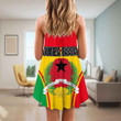 1sttheworld Clothing - Guinea Bissau Bincjou Strap Summer Dress A35