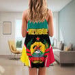 1sttheworld Clothing - Mozambique Bincjou Strap Summer Dress A35
