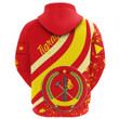 1sttheworl Clothing - Tigray Special Flag Zip Hoodie A35