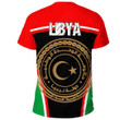 1sttheworld Clothing - Libya Active Flag T-Shirt A35