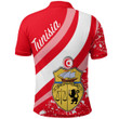 1sttheworld Clothing - Tunisia Special Flag Polo Shirt A35