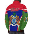 1sttheworld Clothing - Gambia Active Flag Padded Jacket A35