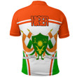 1sttheworld Clothing - Niger Active Flag Polo Shirt A35