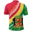 1sttheworld Clothing - Republic of the Congo Special Flag Polo Shirt A35