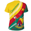 1sttheworld Clothing - Cameroon Special Flag T-shirts A35