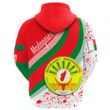 1sttheworl Clothing - Madagascar Special Flag Zip Hoodie A35