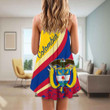 1sttheworld Clothing - Colombia Special Strap Summer Dress A35