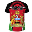 1sttheworld Clothing - Malawi Active Flag T-Shirt A35
