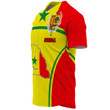 1sttheworld Clothing - Senegal Active Flag Baseball Jersey A35