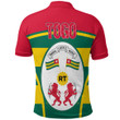 1sttheworld Clothing - Togo Active Flag Polo Shirt A35