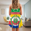 1sttheworld Clothing - Comoros Bincjou Strap Summer Dress A35