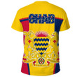 1sttheworld Clothing - Chad Active Flag T-Shirt A35
