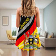 1sttheworld Clothing - Uganda Special Flag Strap Summer Dress A35
