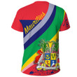 1sttheworld Clothing - Mauritius Special Flag T-shirts A35