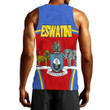 1sttheworld Clothing - Eswatini Active Flag Men Tank Top A35
