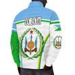 1sttheworld Clothing - Djibouti Active Flag Padded Jacket A35