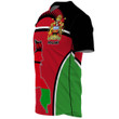 1sttheworld Clothing - Malawi Active Flag Baseball Jersey A35