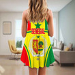 1sttheworld Clothing - Senegal Bincjou Strap Summer Dress A35