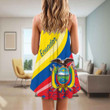 1sttheworld Clothing - Ecuador Special Strap Summer Dress A35