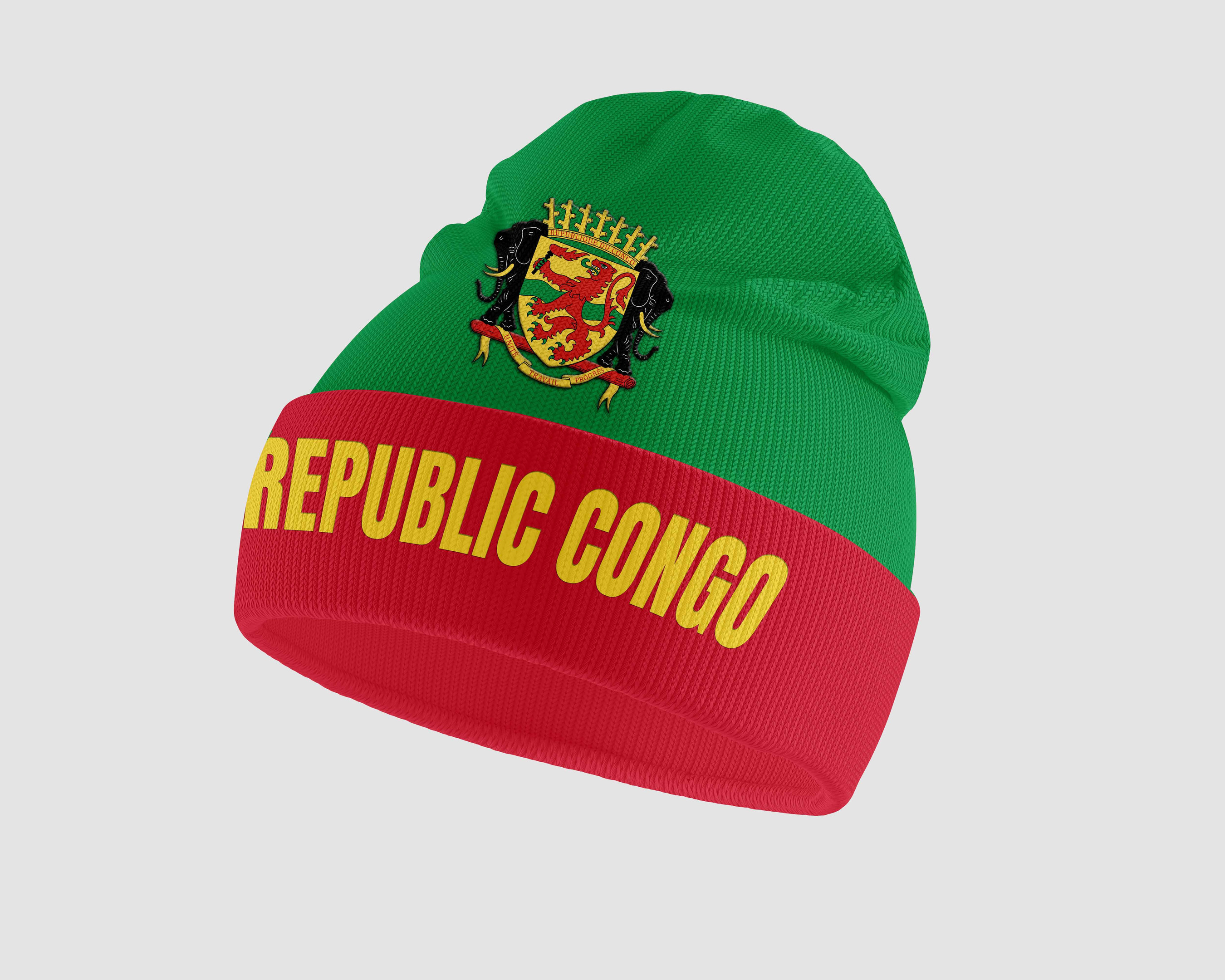 Africa Zone Winter Hat - Republic of the Congo Winter Hat A35