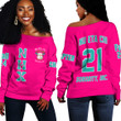 (Custom) GetteeStore Sweatshirt - Nu Eta Chi Off Shoulder Sweaters A31