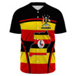 GetteeStore Clothing - Uganda Active Flag Baseball Jersey A35