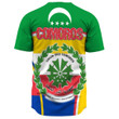GetteeStore Clothing - Comoros Active Flag Baseball Jersey A35