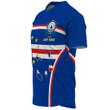 GetteeStore Clothing - Cape Verde Active Flag Baseball Jersey A35
