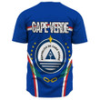 GetteeStore Clothing - Cape Verde Active Flag Baseball Jersey A35
