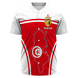 GetteeStore Clothing - Tunisia Active Flag Baseball Jersey A35