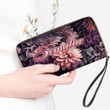 Somalia Women's Leather Wallet - Beautiful Peonies (You can Personalize Custom Text) A7 | 1sttheworld
