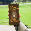 Gabon Women's Leather Wallet - King Lion with Crown (You can Personalize Custom Text) A7 | 1sttheworld