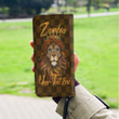 Zambia Women's Leather Wallet - King Lion with Crown (You can Personalize Custom Text) A7 | 1sttheworld