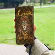 Lesotho Women's Leather Wallet - King Lion with Crown (You can Personalize Custom Text) A7 | 1sttheworld