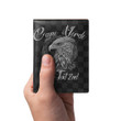 Cape Verde Men's Leather Wallet - Silver Eagle (You can Personalize Custom Text) A7 | Africazone