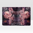 Saudi Arabia Men's Leather Wallet - Beautiful Peonies (You can Personalize Custom Text) A7 | Africazone