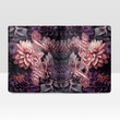 Lesotho Men's Leather Wallet - Beautiful Peonies (You can Personalize Custom Text) A7 | Africazone