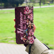 Madagascar Women's Leather Wallet - Humming Bird And Orchid Embroideries (You can Personalize Custom Text) A7 | Africazone
