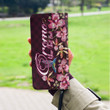 Oromo Women's Leather Wallet - Humming Bird And Orchid Embroideries (You can Personalize Custom Text) A7 | Africazone