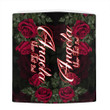 Angola Clutch Purse Trendy Red Roses (You can Personalize Custom Text) A7