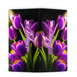 Niger Clutch Purse Pretty Purple Tulips (You can Personalize Custom Text) A7
