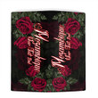 Mozambique Clutch Purse Trendy Red Roses (You can Personalize Custom Text) A7