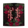 Seychelles Clutch Purse Trendy Red Roses (You can Personalize Custom Text) A7