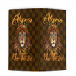Algeria Clutch Purse King Lion with Crown (You can Personalize Custom Text) A7