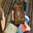 Algeria Clutch Purse King Lion with Crown (You can Personalize Custom Text) A7 | Africazone