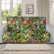 Sofa Protector - Cartoon doodles Hawaii Sofa Protector Handcrafted to the Highest Quality Standards A7