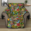 Sofa Protector - Cartoon doodles Hawaii Sofa Protector Handcrafted to the Highest Quality Standards A7 | GetteeStore