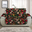 Sofa Protector - Dark Tropical Jungle Plants Sofa Protector Handcrafted to the Highest Quality Standards A7