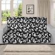 Sofa Protector - Butterfly Pattern Black and White Version Sofa Protector Handcrafted to the Highest Quality Standards A7